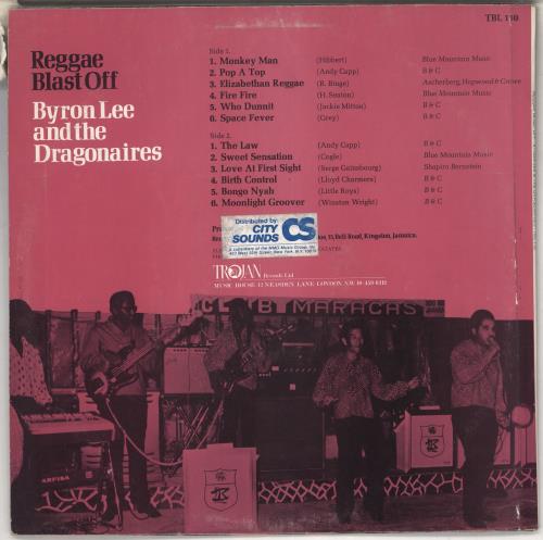 英LP Byron Lee And The Dragonaires Rocksteady Explosion